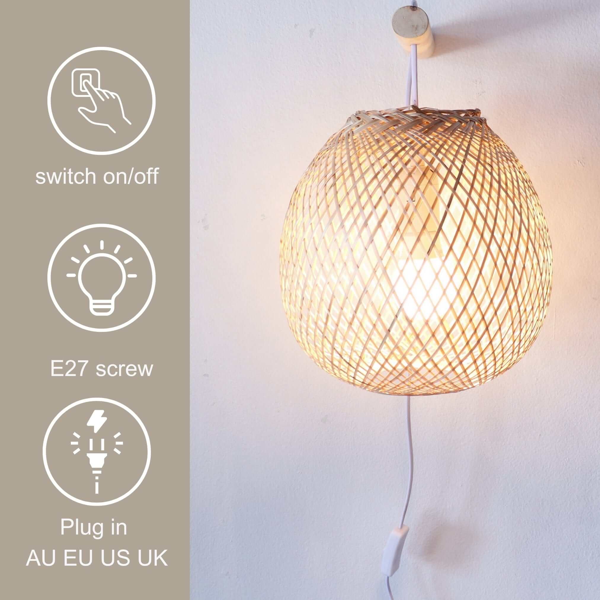 Thaihomeshop – wholesale Sconce – A REE - Boho Wall Sconce (3 Sizes)6