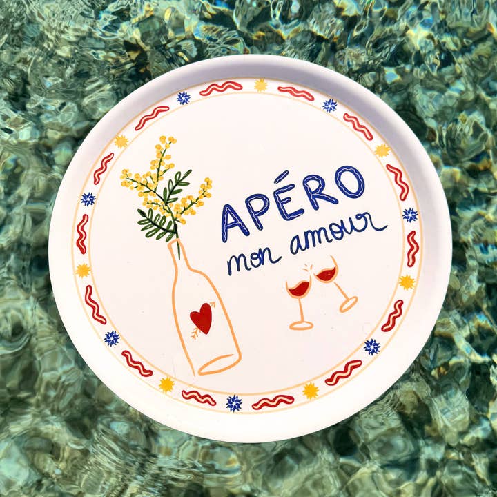 MON AMOUR APERITIF PLATTER for wholesale by LE COMPTOIR DE LOULOU