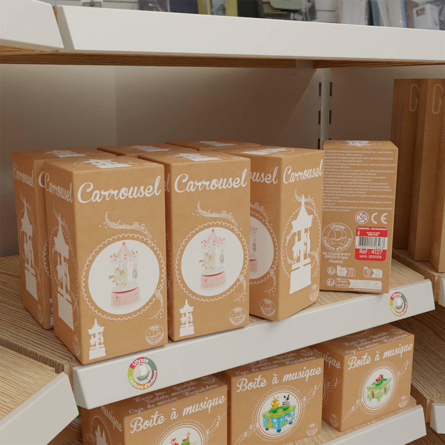 Ulysse Couleurs d'Enfance - Vendita all'ingrosso Carillon - Bambini e neonati - GIOSTRA: ROSA (PM)1