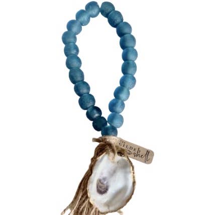 The Gilded Shell - Wholesale Decorative Tabletop Object - The Lagoon - Sea Glass8