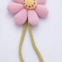 Sleutelhanger met madeliefjes bedel BC-21WB00082 voor wholesale door Simply Jewels