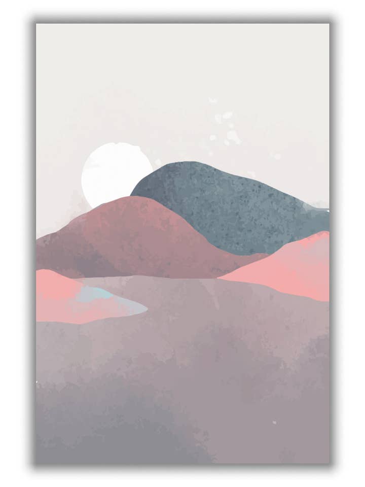 paysage minimal 3 pour la vente par Stanley Print House