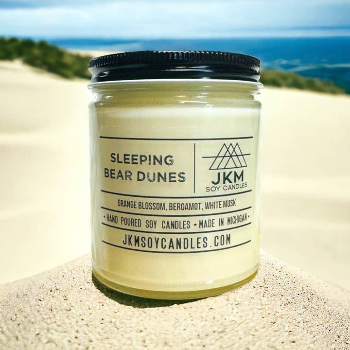 Sleeping Bear Dunes - Michigan Collection for wholesale by JKM Soy Candles