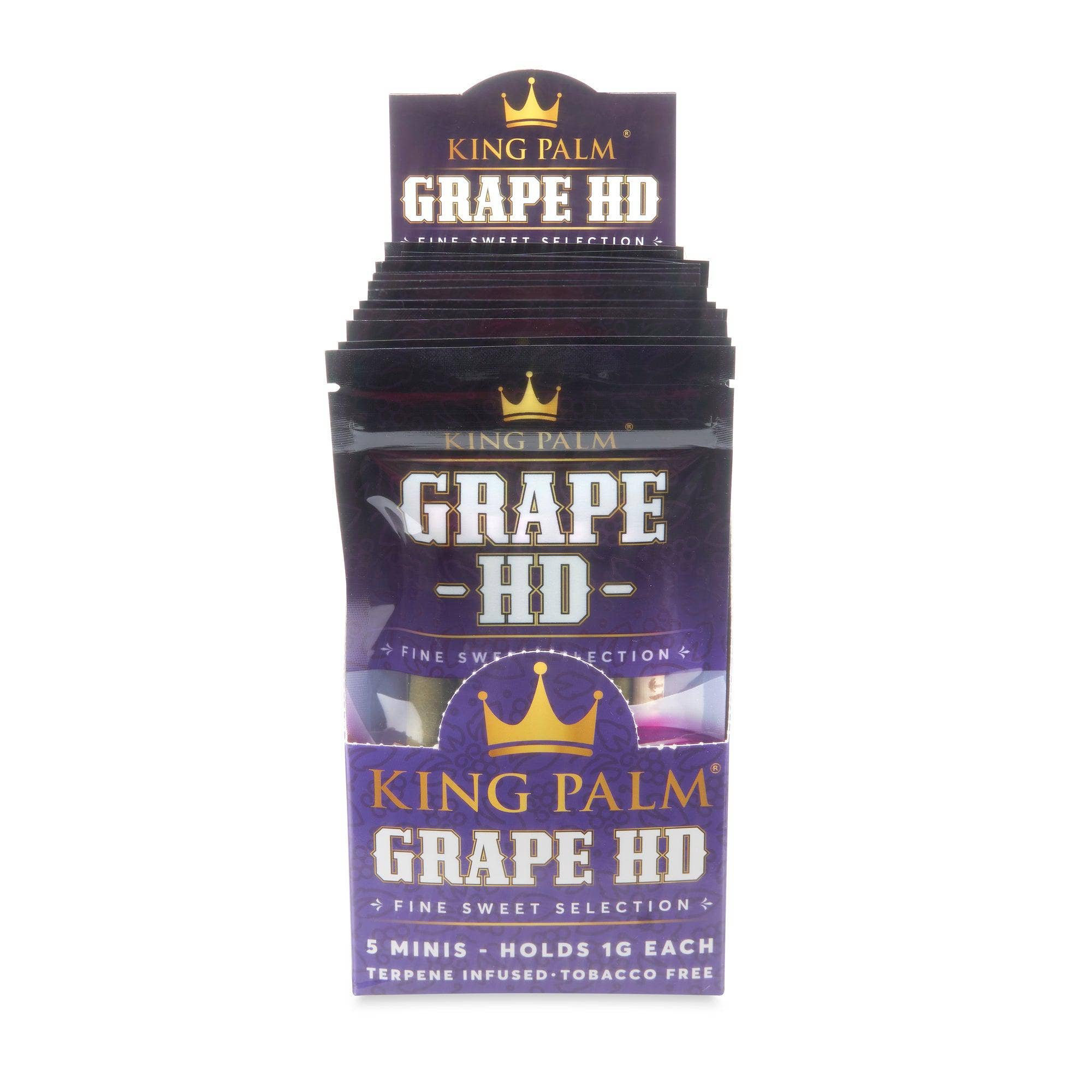 Cannatron - Wholesale Retailer Display - Paper & Novelty - King Palm 5pk Mini Flavored – 15ct Display7