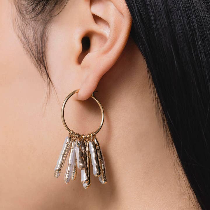 The Mohawk Earrings for wholesale by Montserrat New York