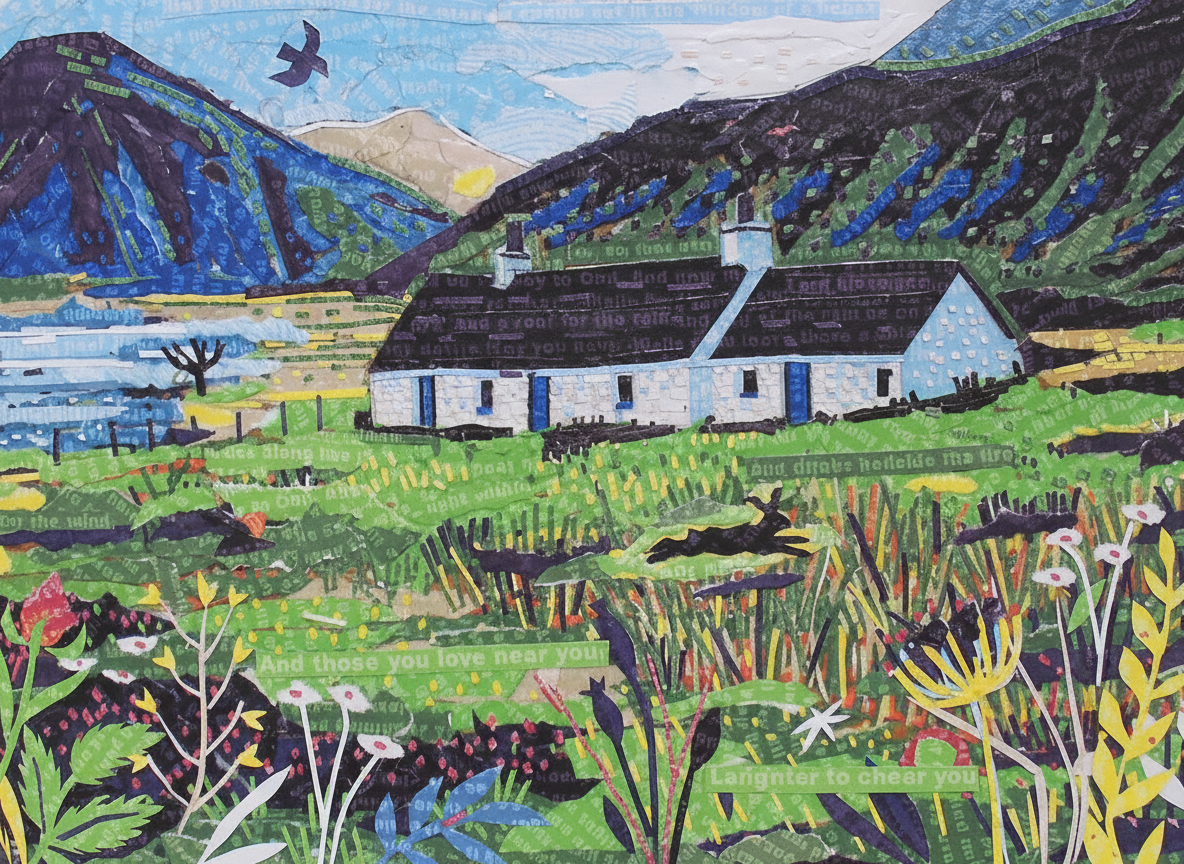 Jamie Poole – wholesale Art print – Walls for the Wind A3 Print on Silk Stock2