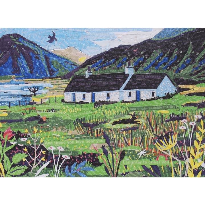 Jamie Poole – wholesale Art print – Walls for the Wind A3 Print on Silk Stock2