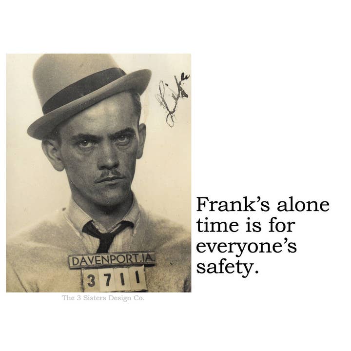 Autocollants BIG HOUSE ! Le temps seul de Frank est pour... pour la vente par The 3 Sisters Design Co.