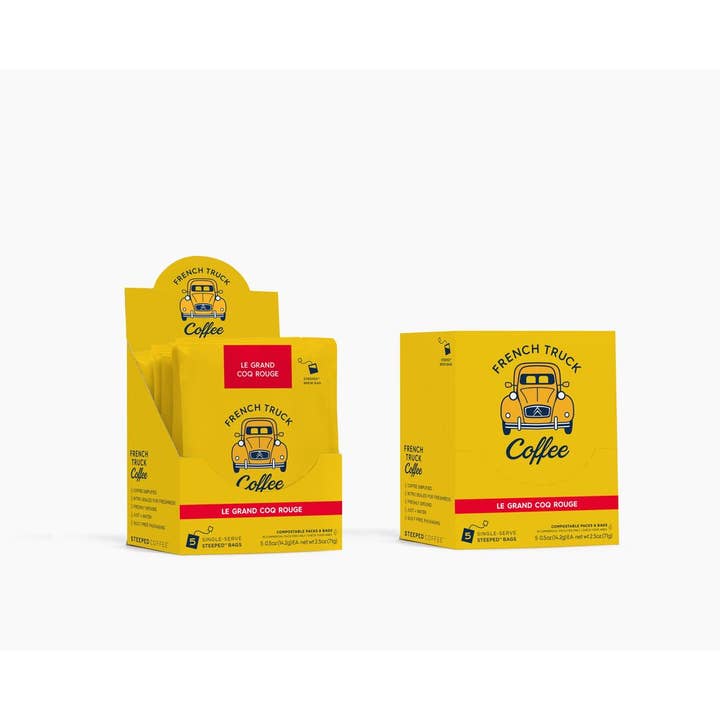 French Truck Coffee – Großhandel Gemahlener Kaffee – Le Grand Coq Rouge Vollkaffee3