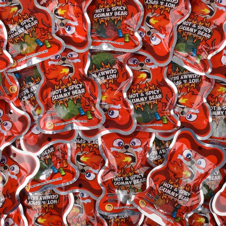 La Luna Bella - Toys - Vente Bonbons durs - Pocas Ourson Gommeux Épicé - Bonbon LLB