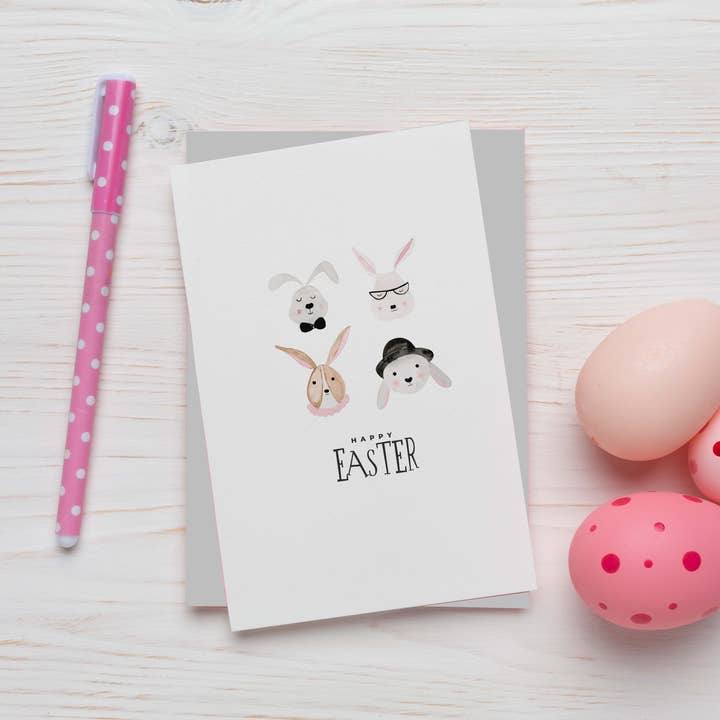 Easter bunnies for wholesale by Bits of paper design co