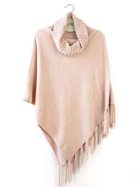 DM Merchandising - Wholesale Poncho - Women's - Britt's Knits Beyond Soft Chenille Poncho Open Stock