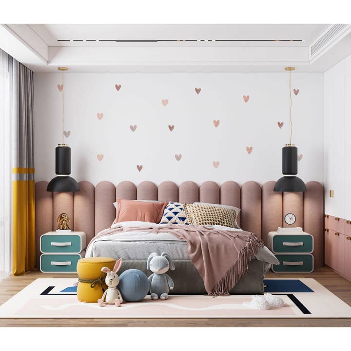 Hello Beautiful Designs – wholesale Wall decal/stickers – Nursery Wall Sticker Heart Wall Stickers Kids Room Nursery Decor Wall Stickers Girl Wall Stickers Nursery Wall Decal Kids Nursery Stickers1