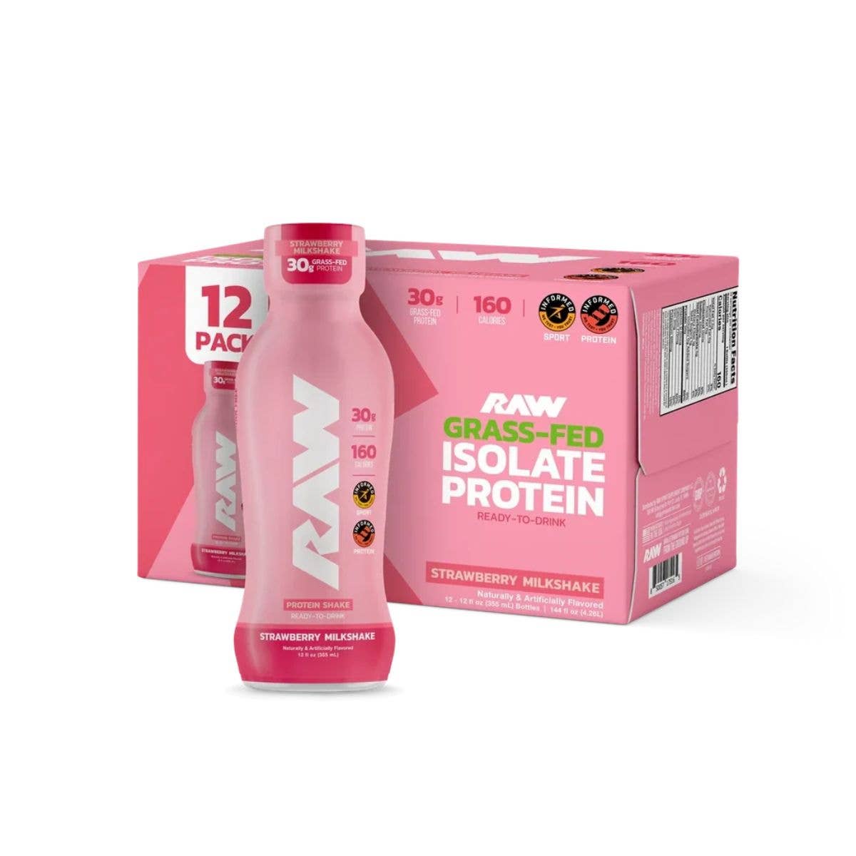 Campus Protein - Wholesale Protein/Superfood Powder - Get Raw Nutrition Protein Isolate RTD4