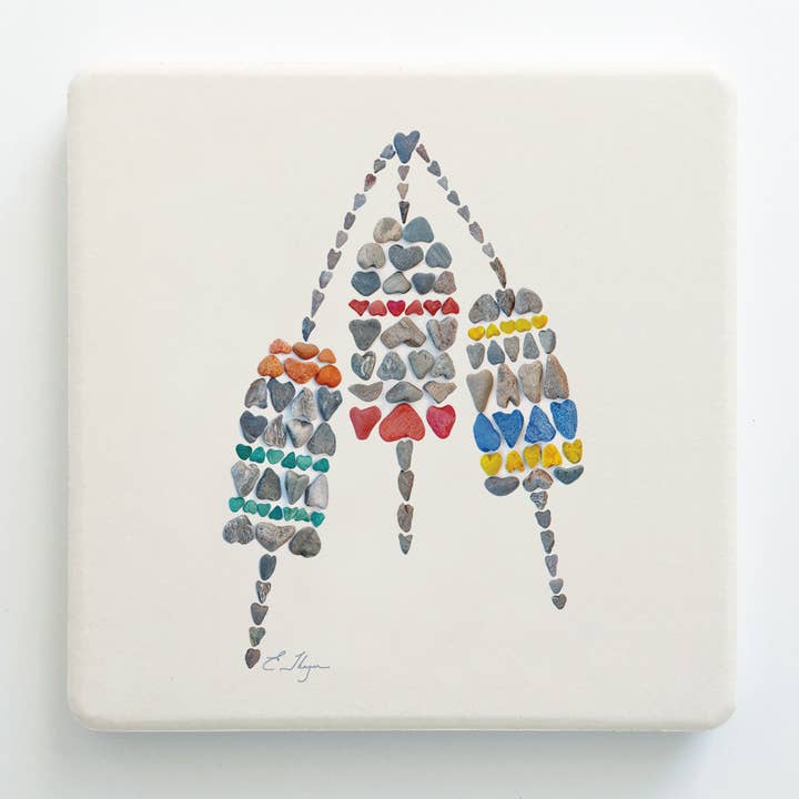 Porta-copos costeiros | Porta-copos de bóias por atacado de Love Rocks Me®