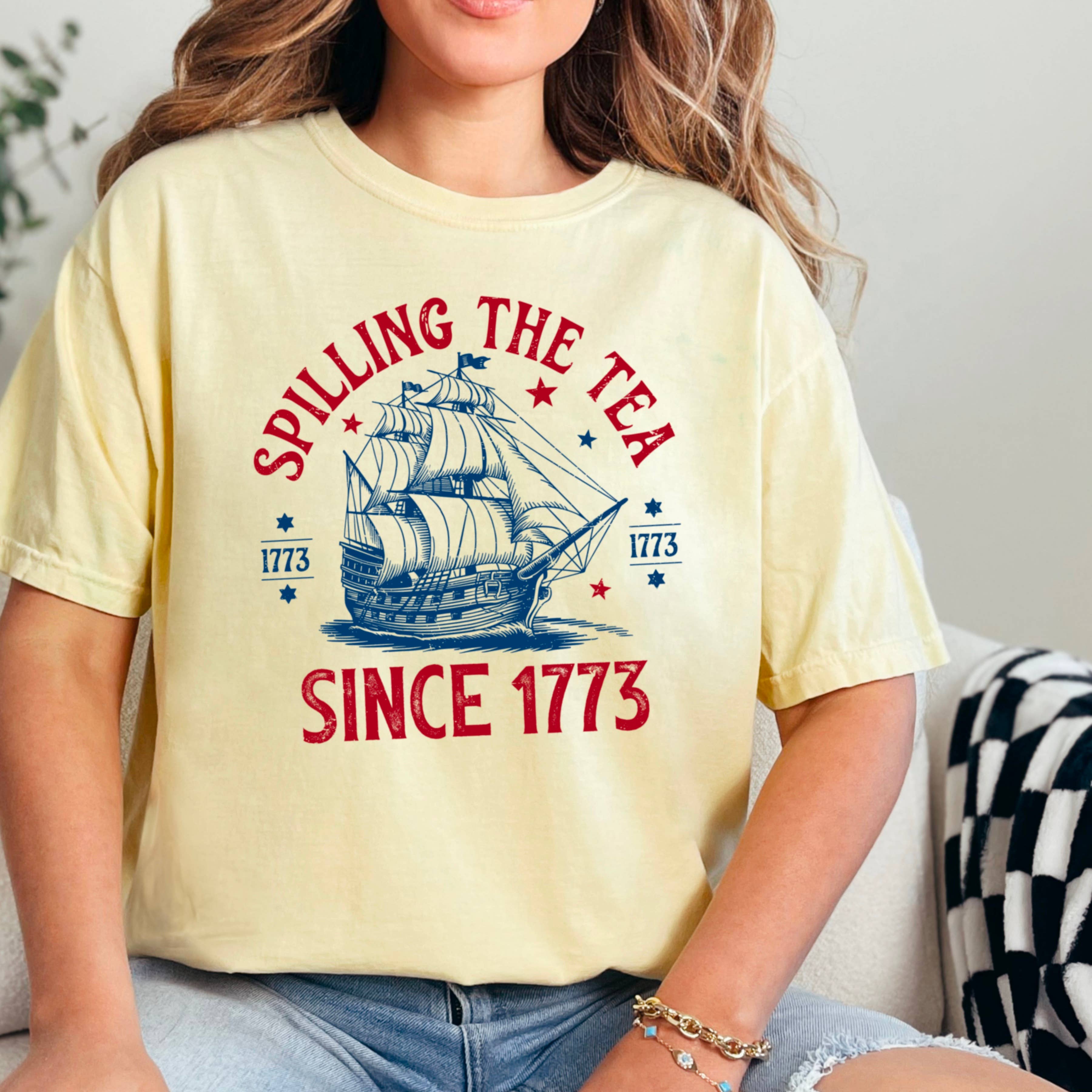 Shoppe SHC – wholesale T-shirt (graphic) – women's – July 4th Graphic Shirt | Patriotic Apparel | Comfort Colors20