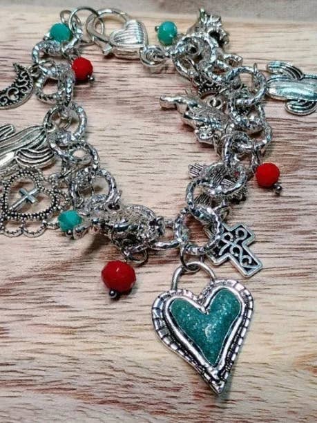 Rooted & Resilient – Charm Bracelet for wholesale by American Taina Crafts