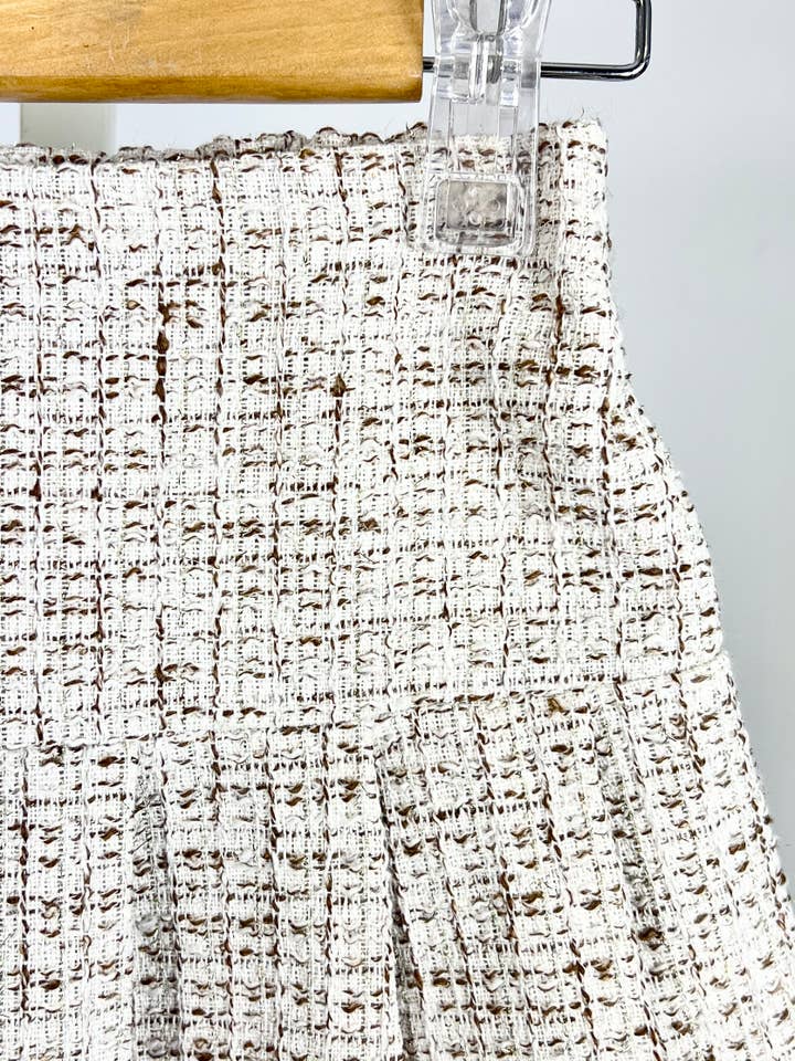 MINI MIGNON PARIS - Venta al por mayor Falda - Niños - Falda escolar plisada de tweed para niña2