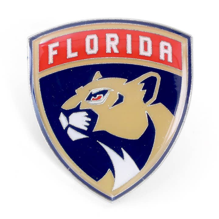 Épinglette logo de l'équipe des Panthers de la Floride pour la vente par Aminco USA