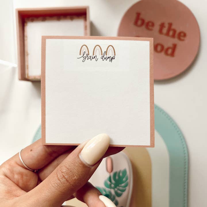 Brain Dump Sticky Notes for wholesale by Livi Lou's Co.