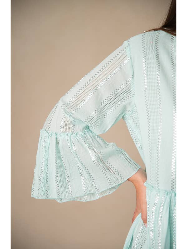 Lula Natura - Wholesale Dress - Women's - JADE AQUAMARINE DRESS1