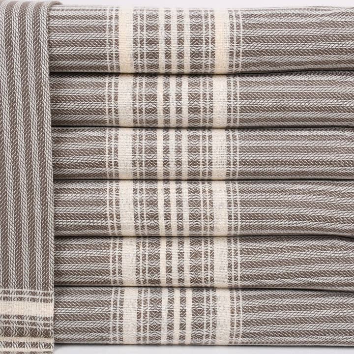 Asciugamano in Peshkir a righe in cotone turco biologico per la vendita all'ingrosso da parte di Organic Turkish Towels