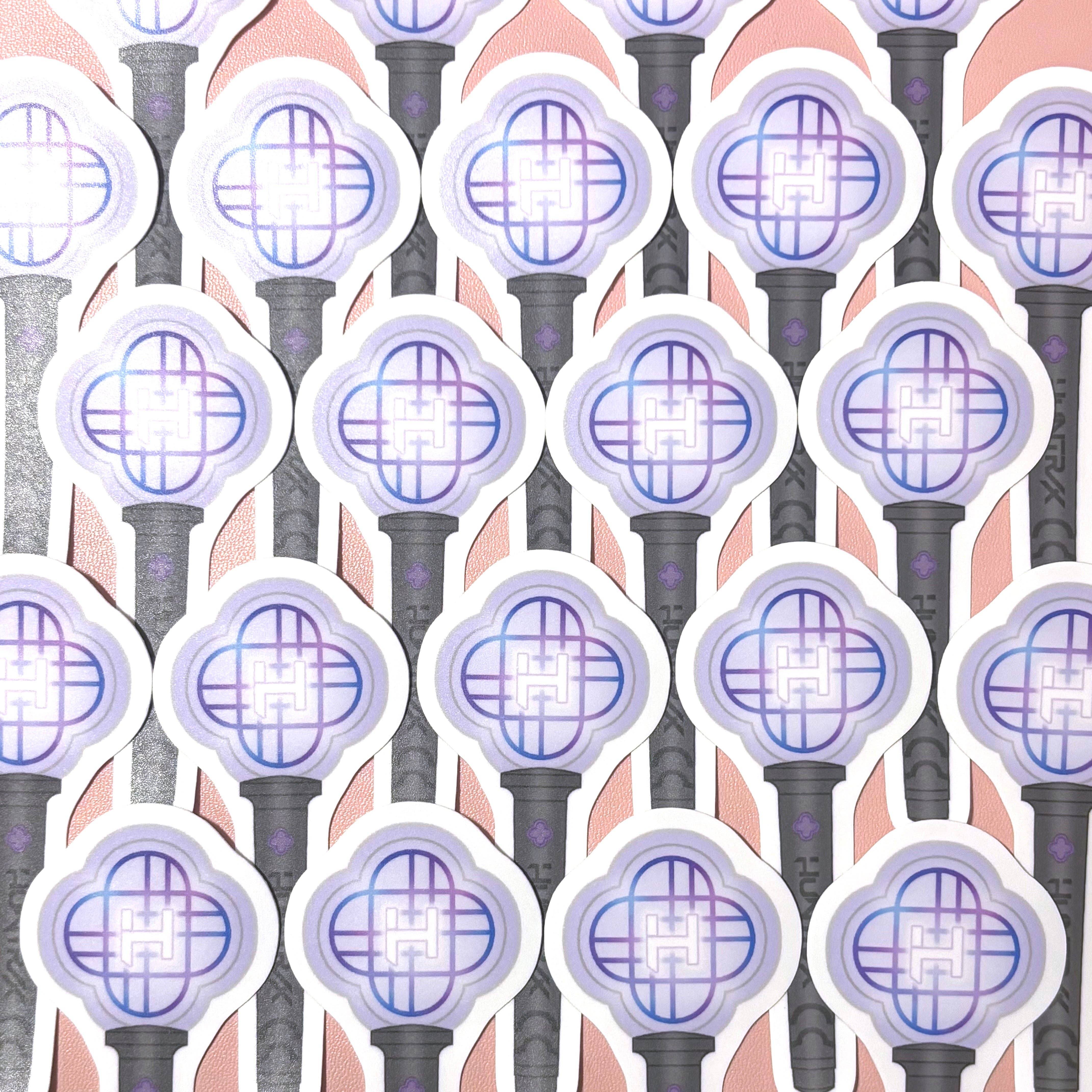 Parasol Paper - Wholesale Sticker - [WATERPROOF] Huntrix Saja Boys Lightstick Vinyl Sticker Decal2