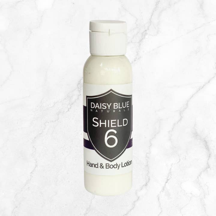 Loção para Mãos e Corpo Shield 6 por atacado de Daisy Blue Naturals