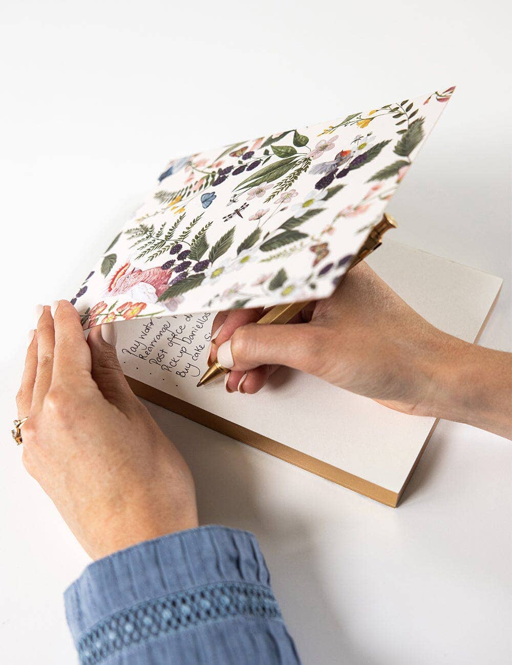 Bespoke Letterpress - Vendita all'ingrosso Bloc notes - Taccuino da scrivania Cacatua rosa7