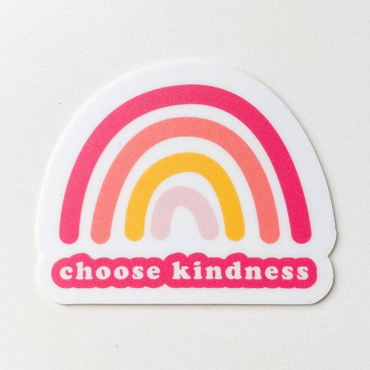 Choose Kindness 2" Waterproof Sticker for wholesale by Hello Soulshine
