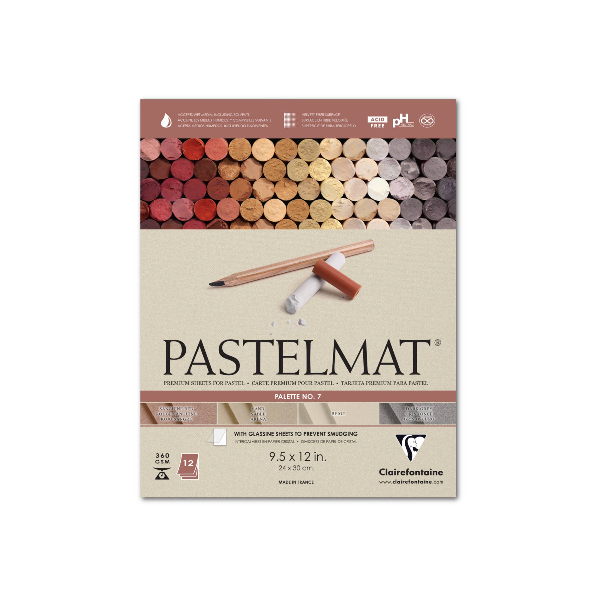 Exaclair - Wholesale Sketchbook/Sketchpad - Pastelmat Premium Textured Paper Pads For Pastel7
