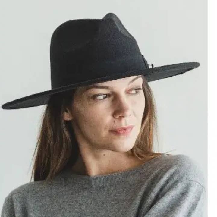 Portia Hat - Venta al por mayor Sombrero fedora - Unisex - Sombrero Clásico de Fieltro de Ala Ancha Disponible en 25 Colores!!28