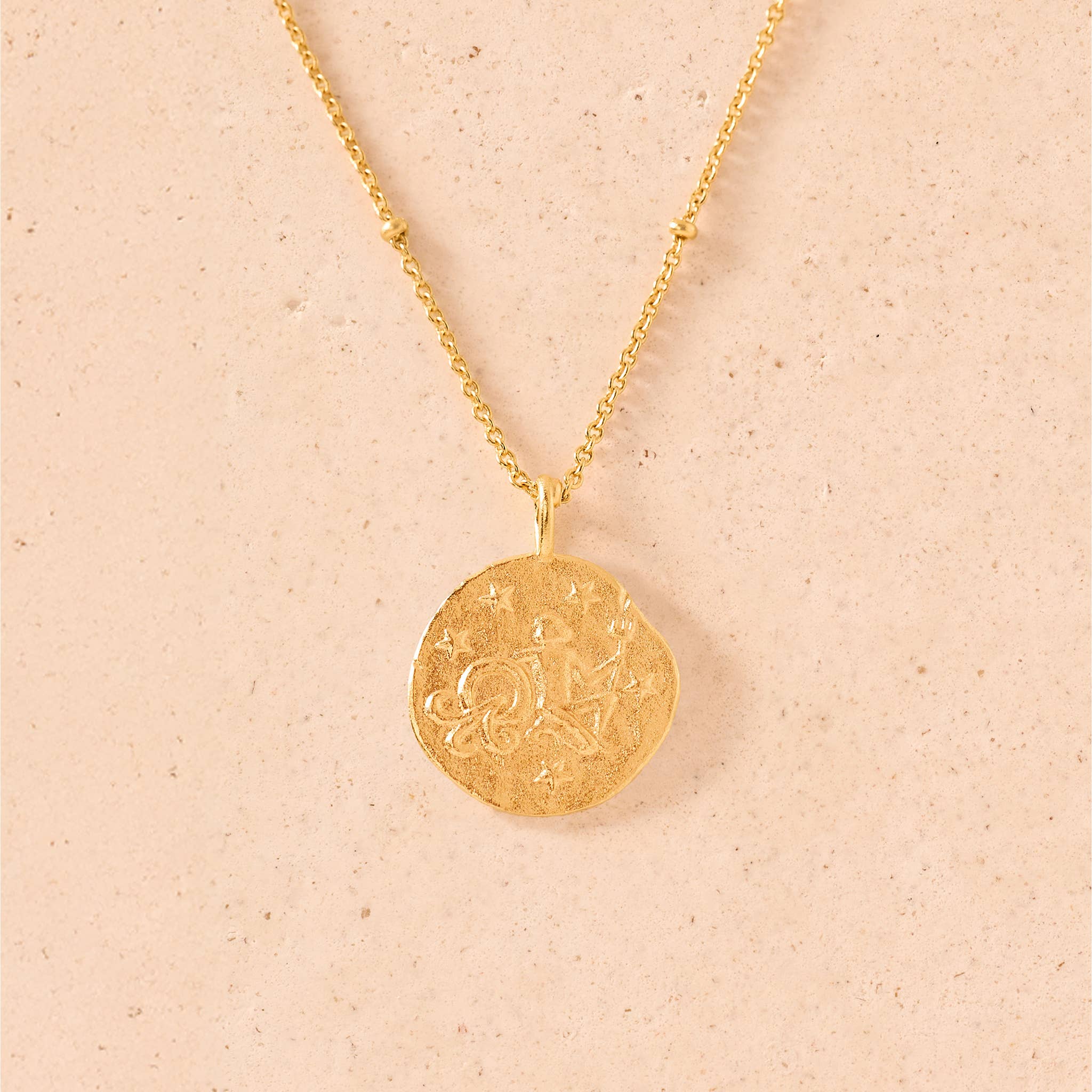 Agapée Jewelry - Wholesale Pendant/Charm Necklace - Zodiac Necklace  | Jewelry Gold Gift Waterproof10