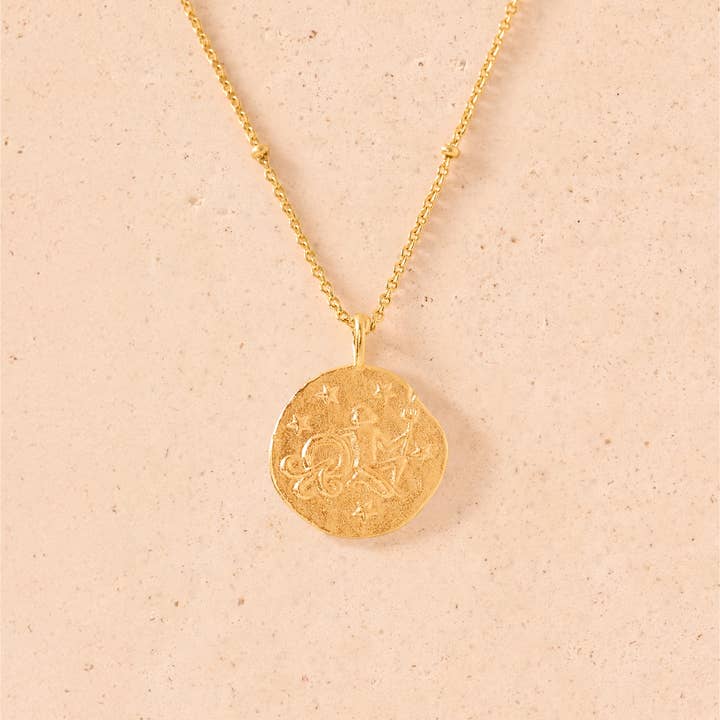 Agapée Jewelry - Wholesale Pendant/Charm Necklace - Zodiac Necklace | Jewelry Gold Gift Waterproof10