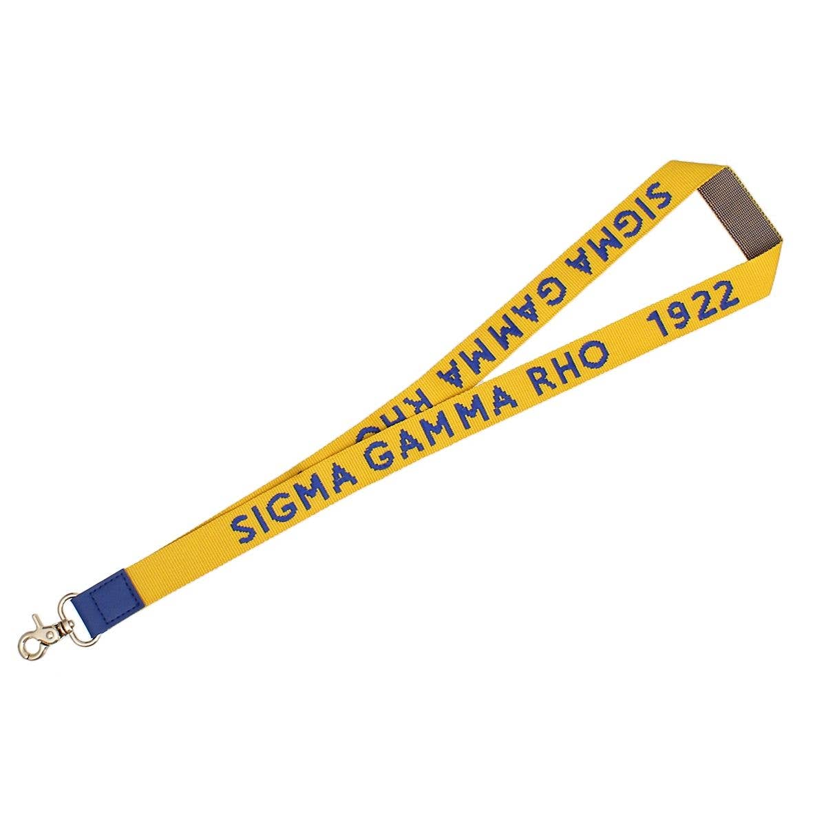 SGRHO Gold Canvas Lanyard ID Badge Clip Women for wholesale on Faire1
