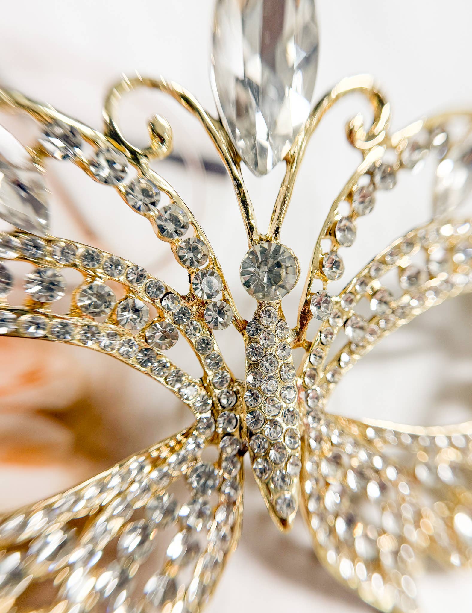 Happy Dream Gifts - Wholesale Verkleedkleren - Dames - Kristallen masker met stok, Prom masker, Met Gala maskerbal masker6