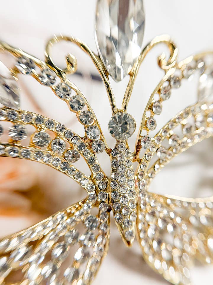 Happy Dream Gifts - Wholesale Verkleedkleren - Dames - Kristallen masker met stok, Prom masker, Met Gala maskerbal masker6