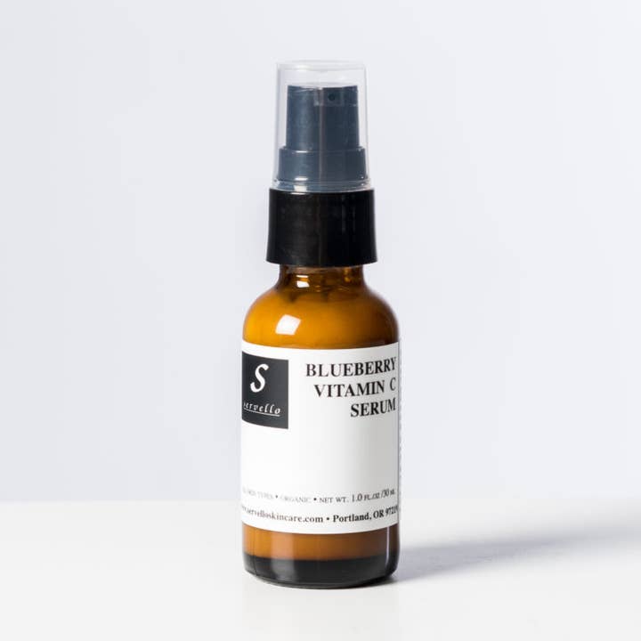 Sérum à la vitamine C aux bleuets pour la vente par servello
