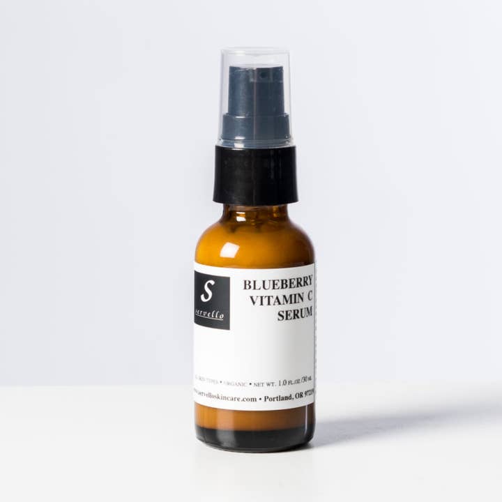 Sérum à la vitamine C aux bleuets pour la vente par servello
