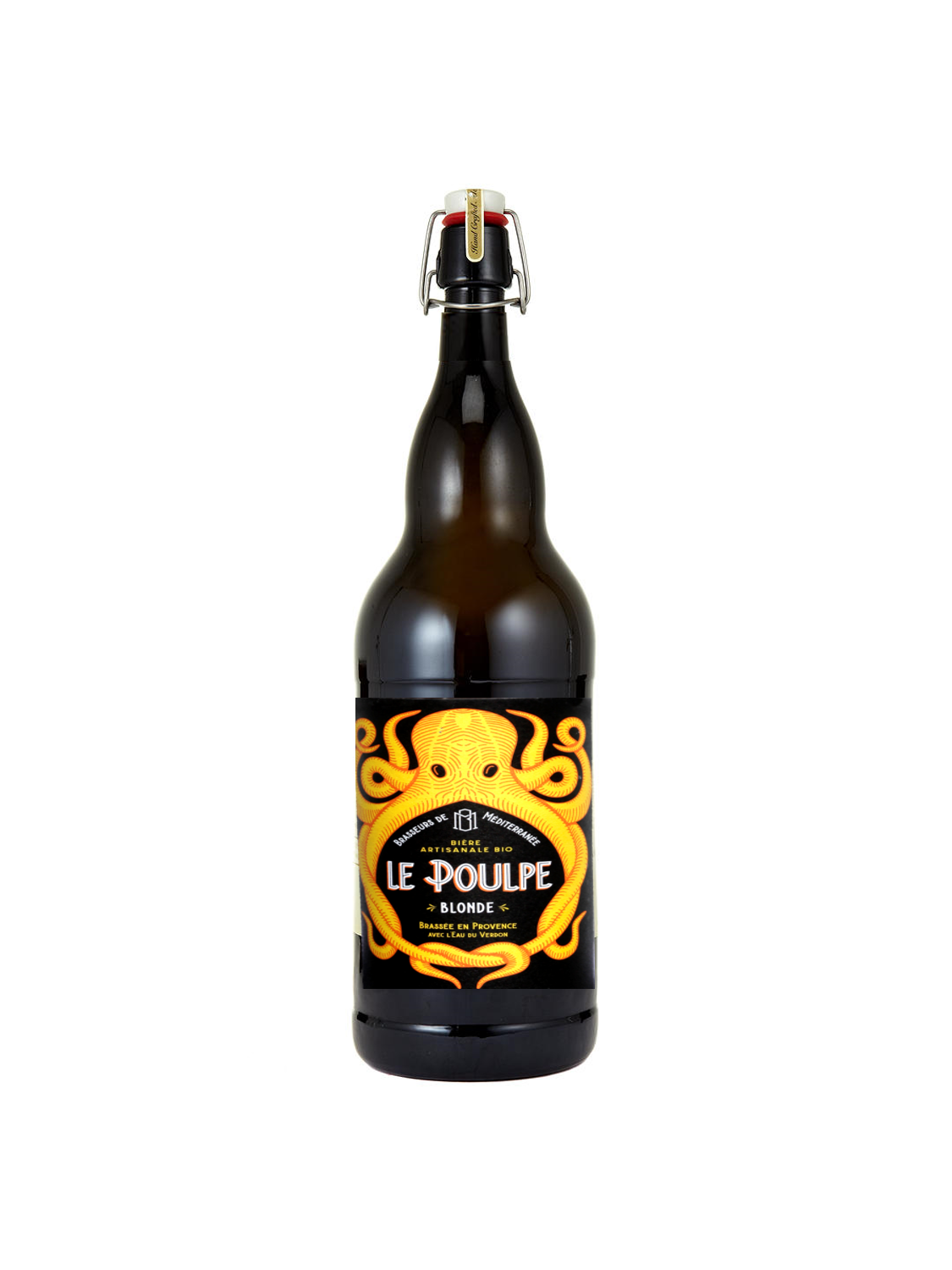 Le Poulpe Biere de Provence - Wholesale Beer - THE BLONDE OCTOPUS 33cl ORGANIC BEER FROM PROVENCE3
