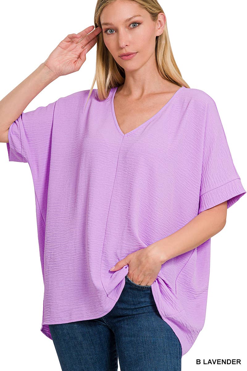 42POPS - Wholesale Blouse - Women's - `.Airflow Dolman Short Sleeve Top1