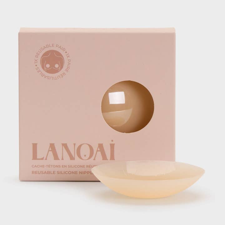 Copricapezzoli in silicone riutilizzabili - Opachi, extra sottili per la vendita all'ingrosso da parte di Lanoai