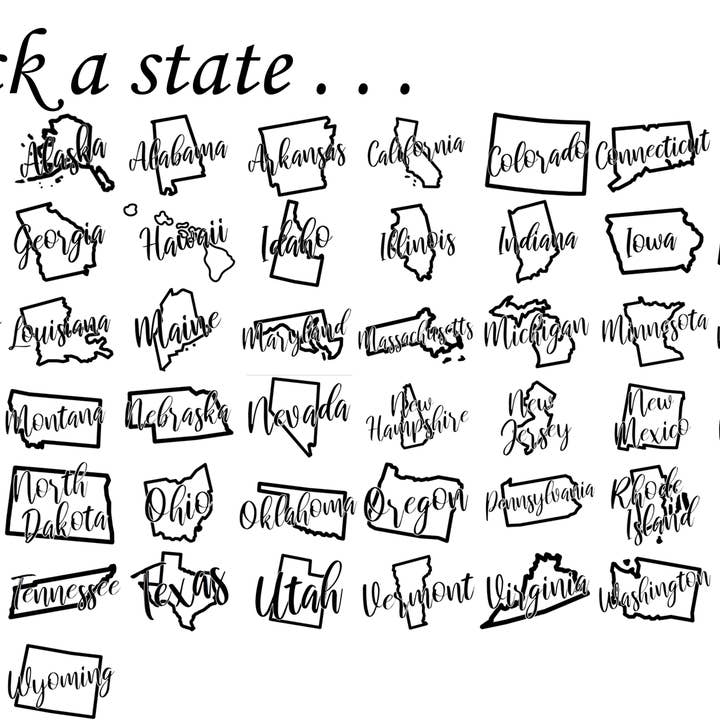 Hometown Candle Co. - Wholesale Jar/filled candle - 50 States Collection (4-oz Glass)2