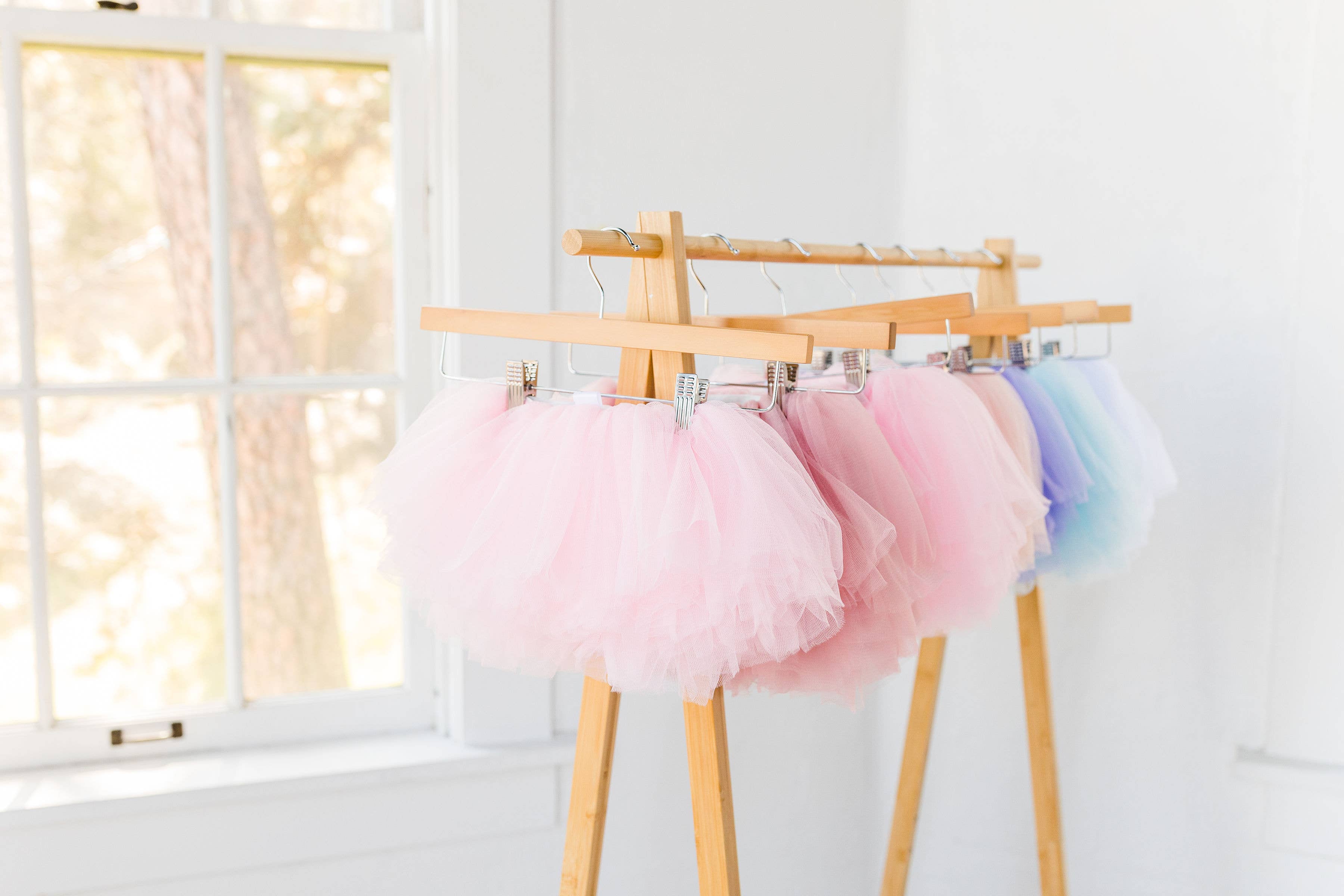 The Glam Goat - Wholesale Tutu - Kids - Full Layered Light Pink Tutu, Full Tutu Skirt, Pink tutu1