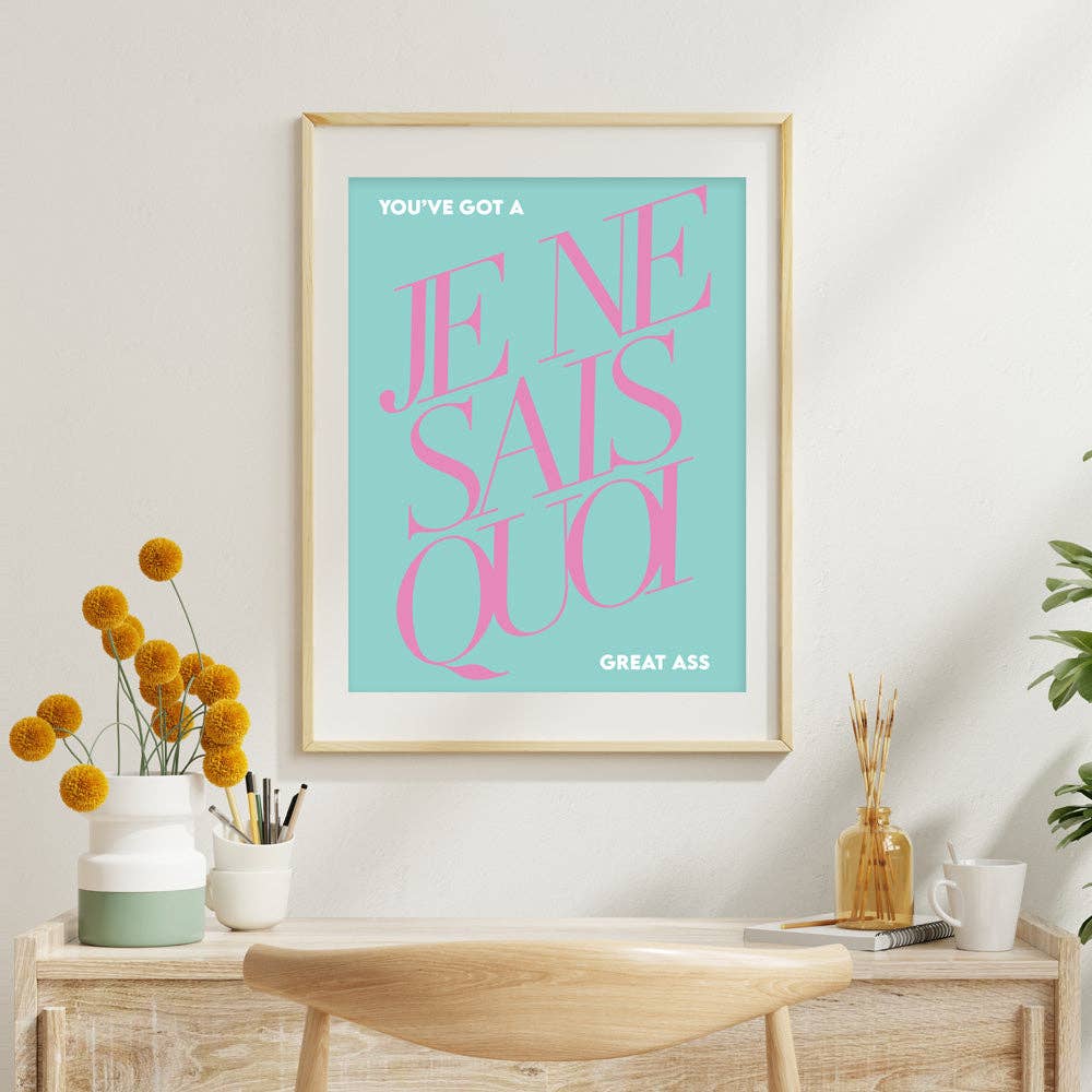 Pardon My French - Vendita all'ingrosso Poster - Poster Je Ne Sais Quoi4