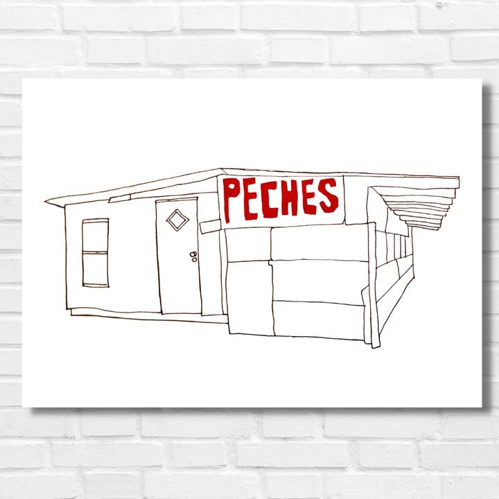 Peches Stand for wholesale by Athens Art & Frame