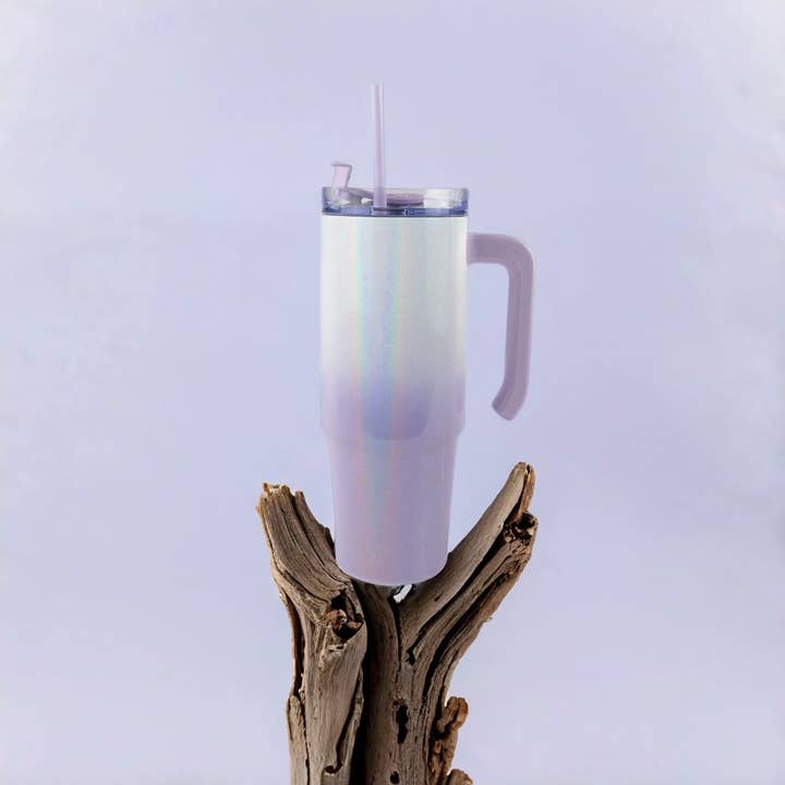 Hogg Outfitters - Wholesale Insulated Mug/Tumbler - 30oz SUBLIMATION HOLOGRAPHIC GRIPPY TUMBLER10