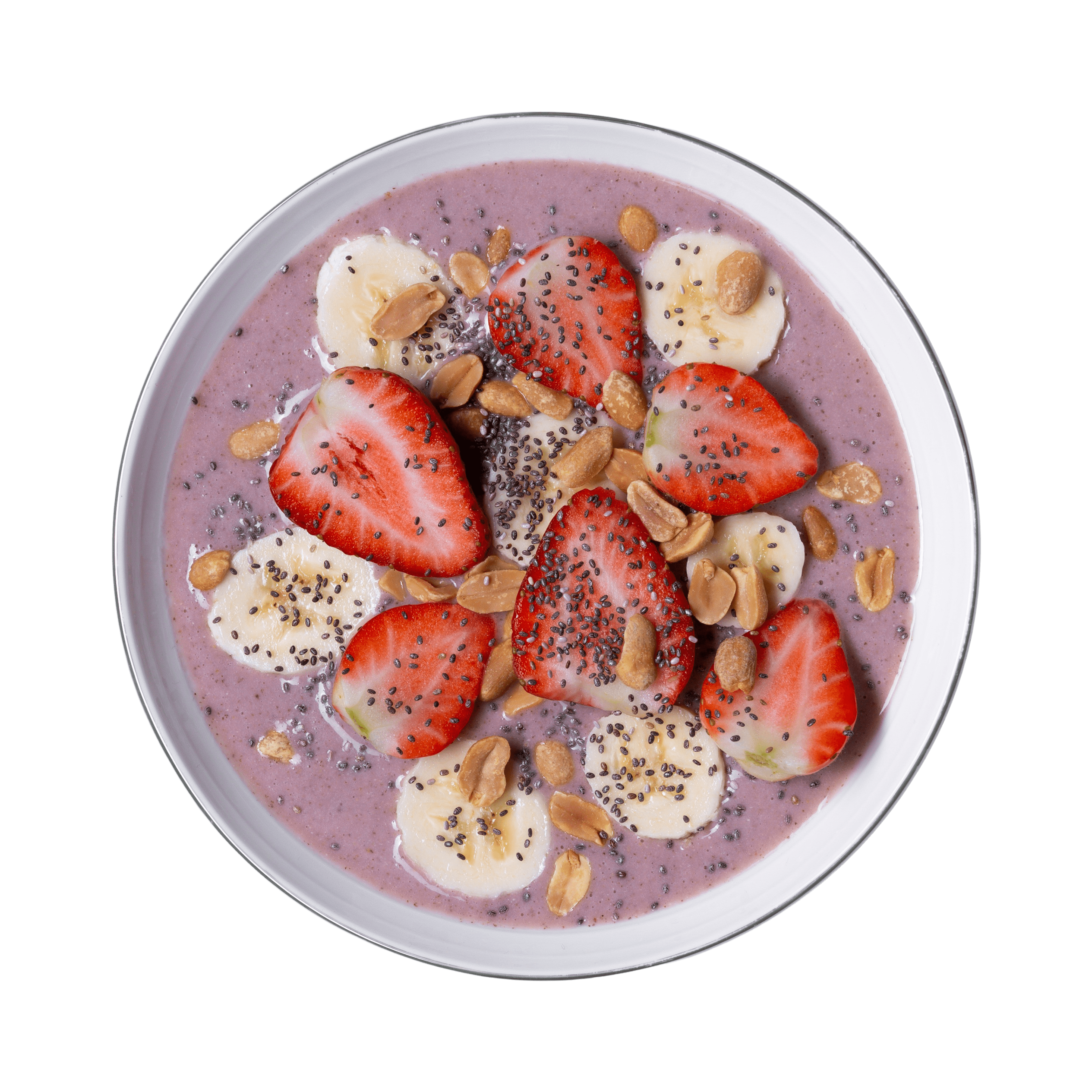 Sjakes – Engroshandel Pulver til sunhedsdrik – Strawberry Peanuts smoothie måltid2