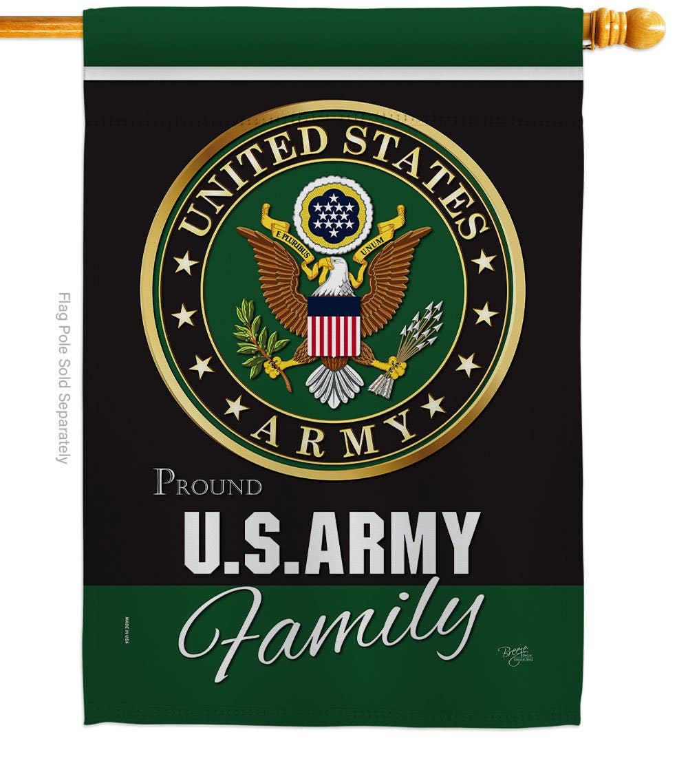 Two Group Flag Co - Wholesale Flag - Army Proudly Family Armed Forces Military Decor Flag1