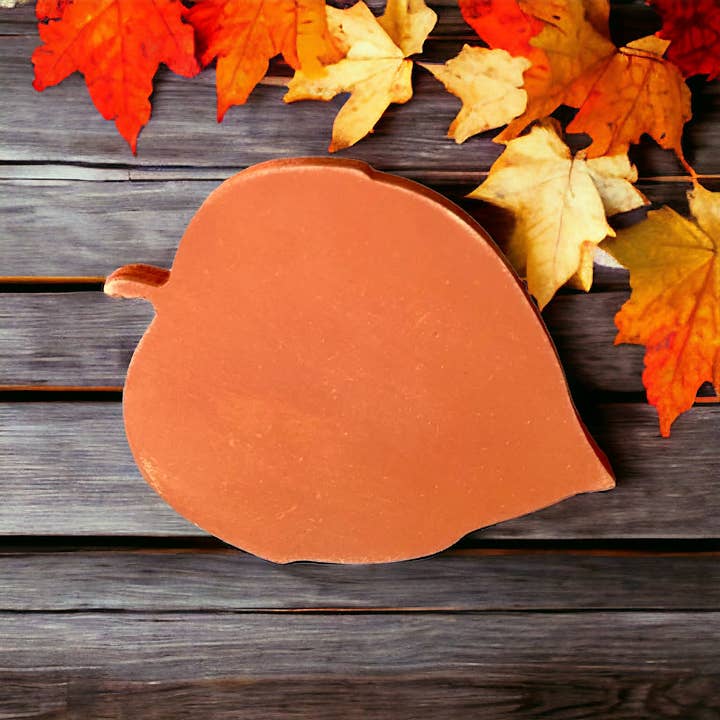 Inkwood Crafters - Wholesale Decorative Tabletop Object - Primitive Wood Fall Leaf Sitter21